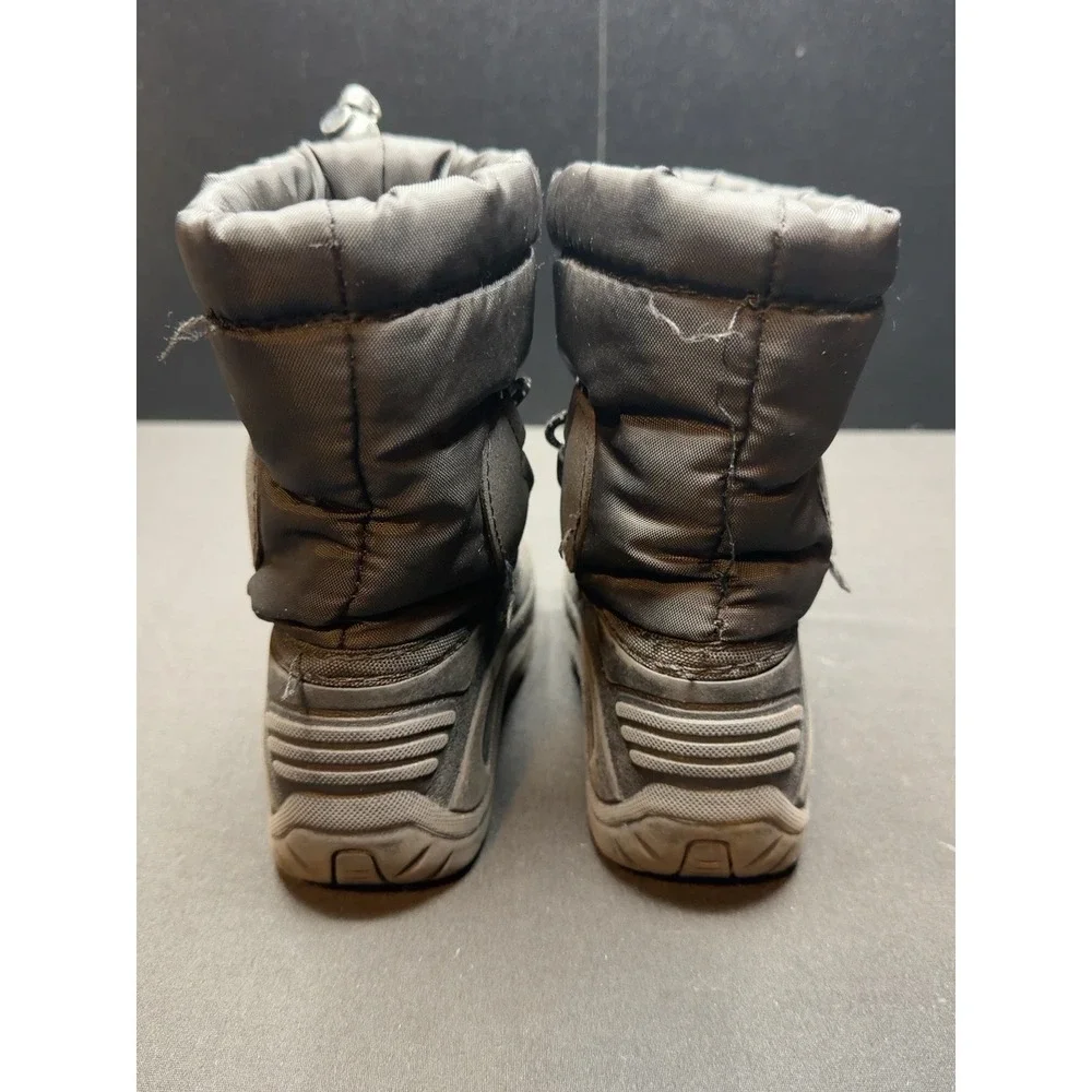 Kamik Northpole Kids Winter Snow Boots Size 9 Black NK8964